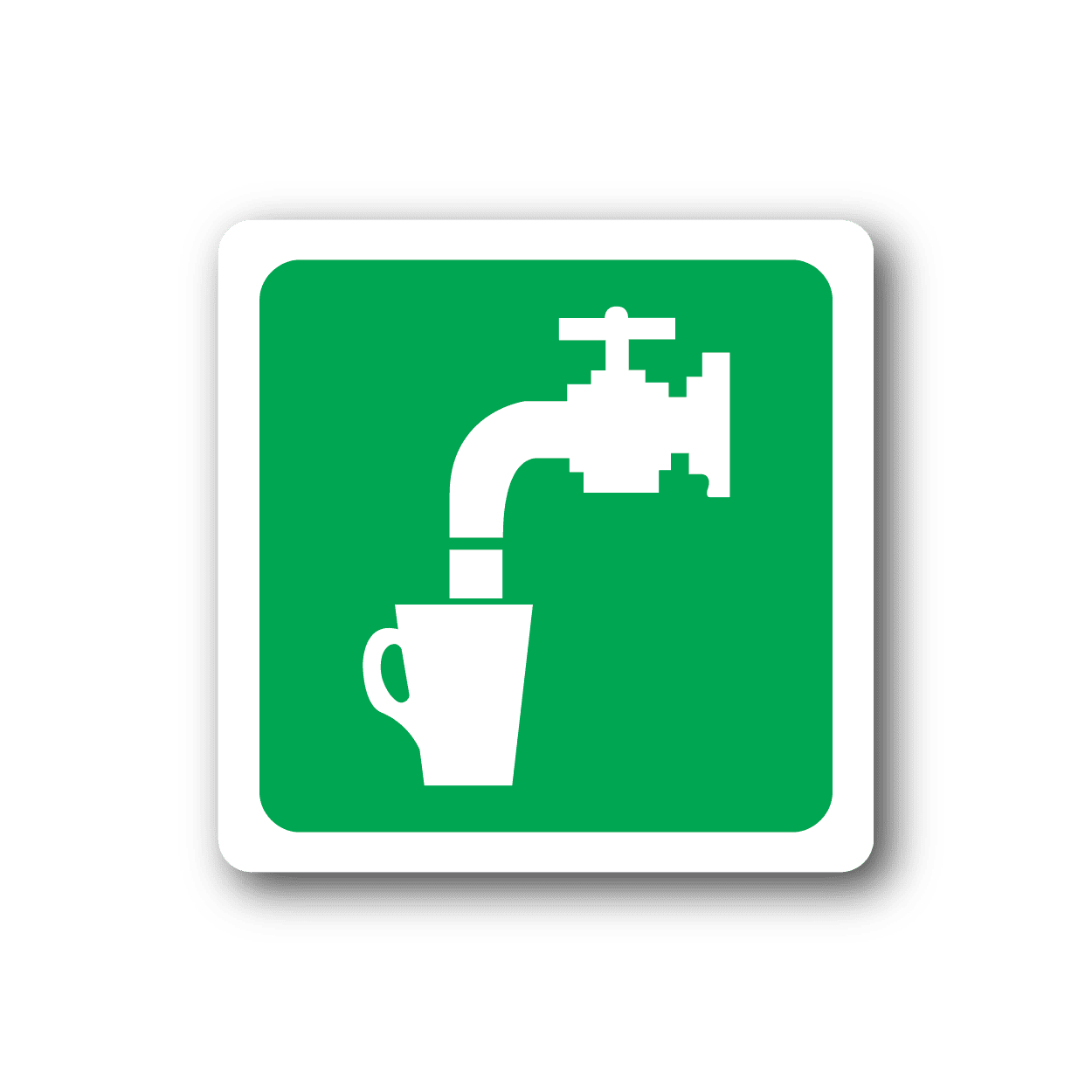 Image of Drinking Water Sticker