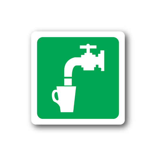 Image of Drinking Water Sticker