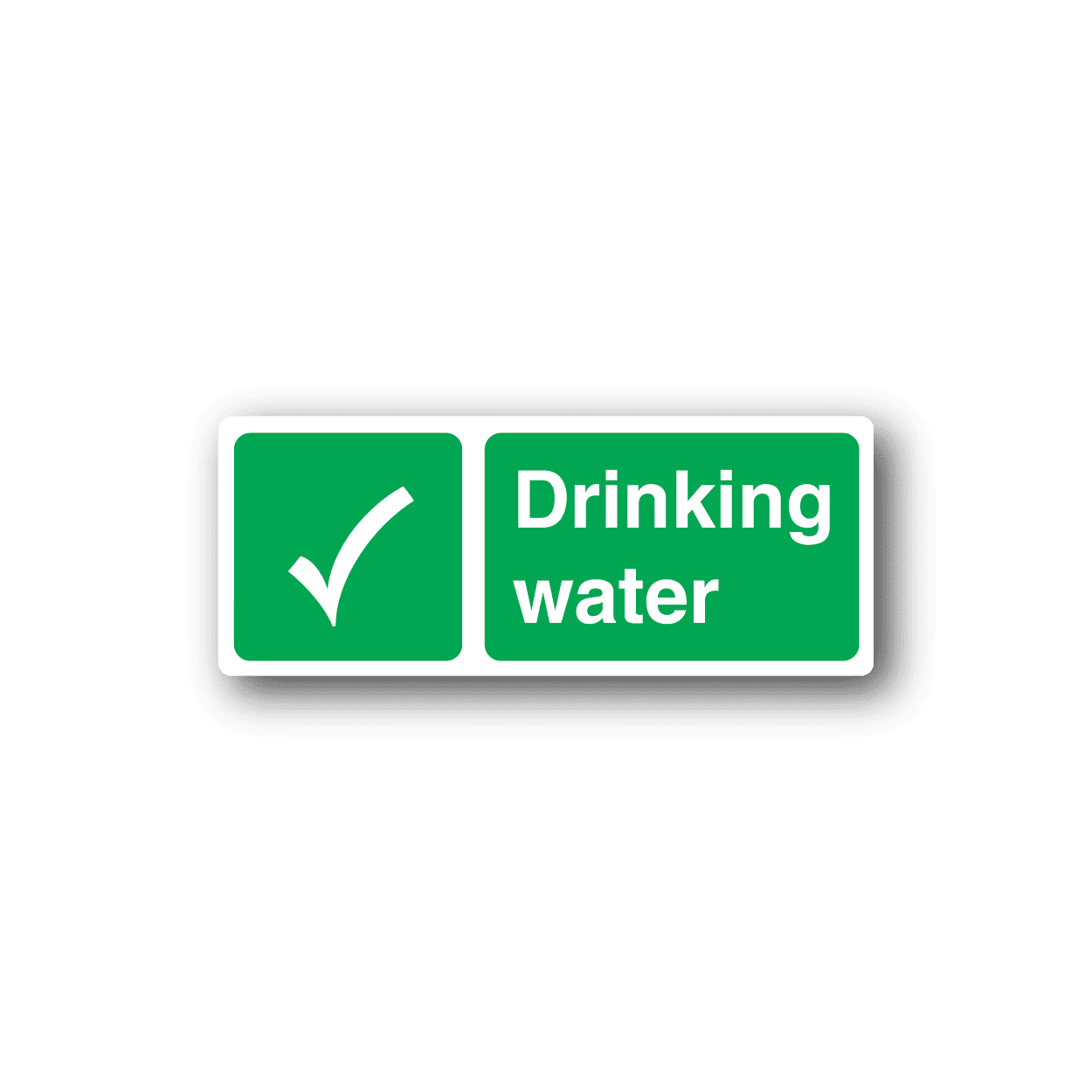 Image of Drinking Water Sticker