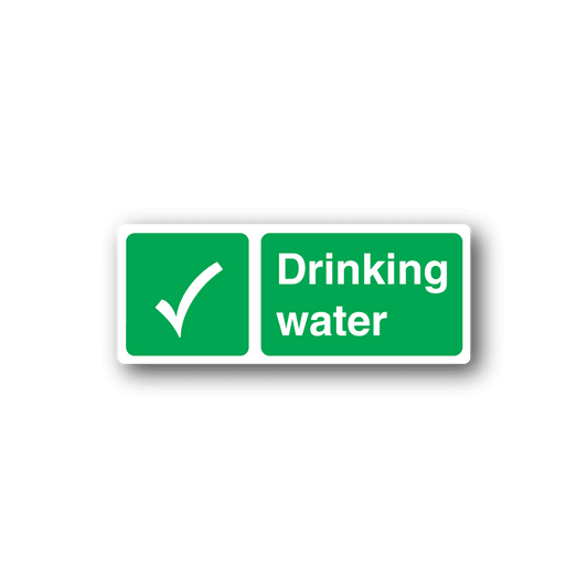 Image of Drinking Water Sticker