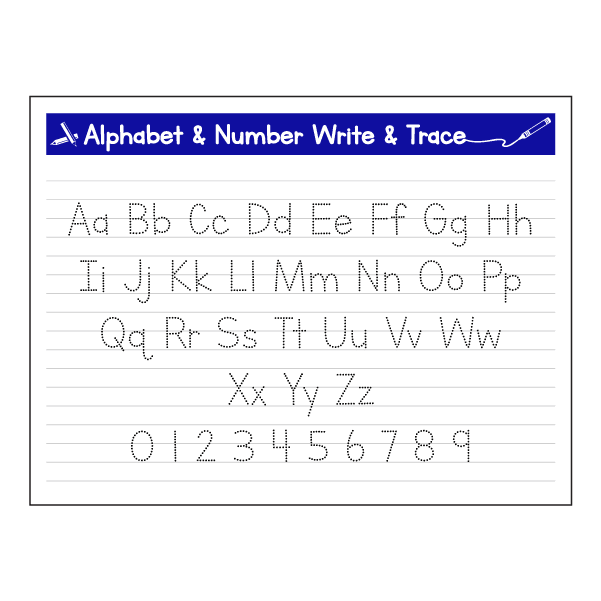 Dry Erase Learn-To-Write Sticker 02