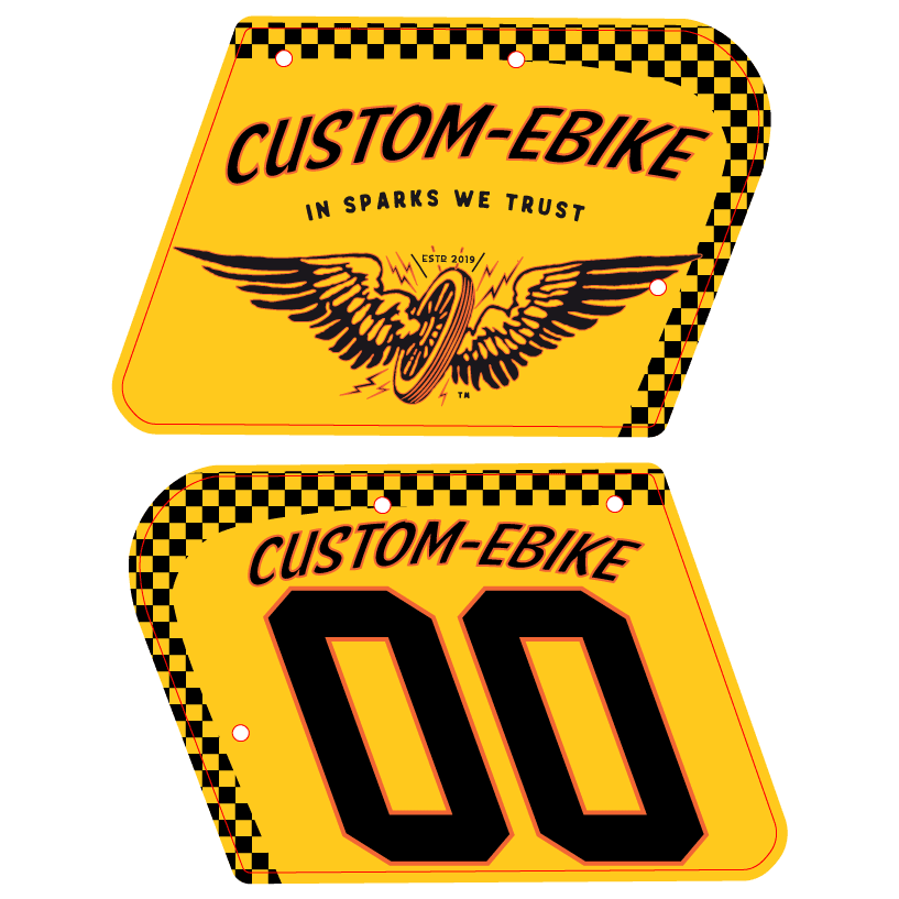 Custom eBike Plate Kit