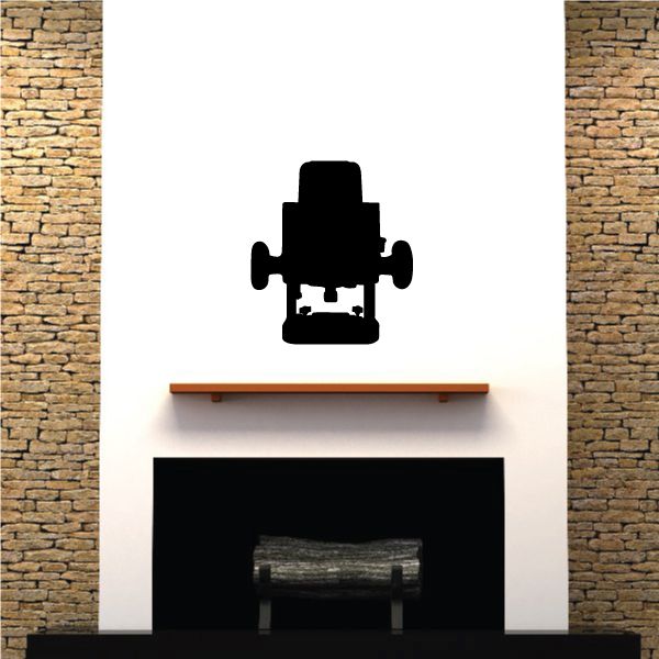 Image of Electric router Decal