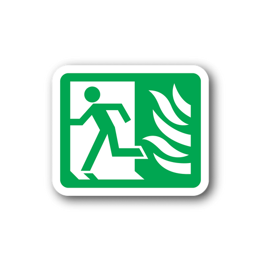 Image of Emergency Door Sticker