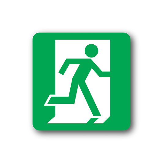 Image of Emergency Door Sticker