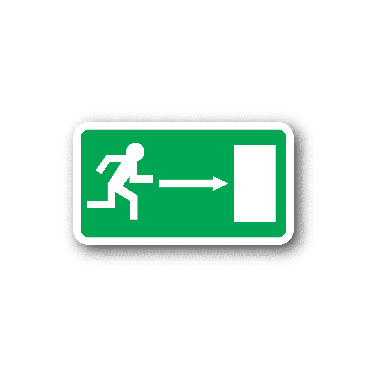 Image of Emergency Door Sticker