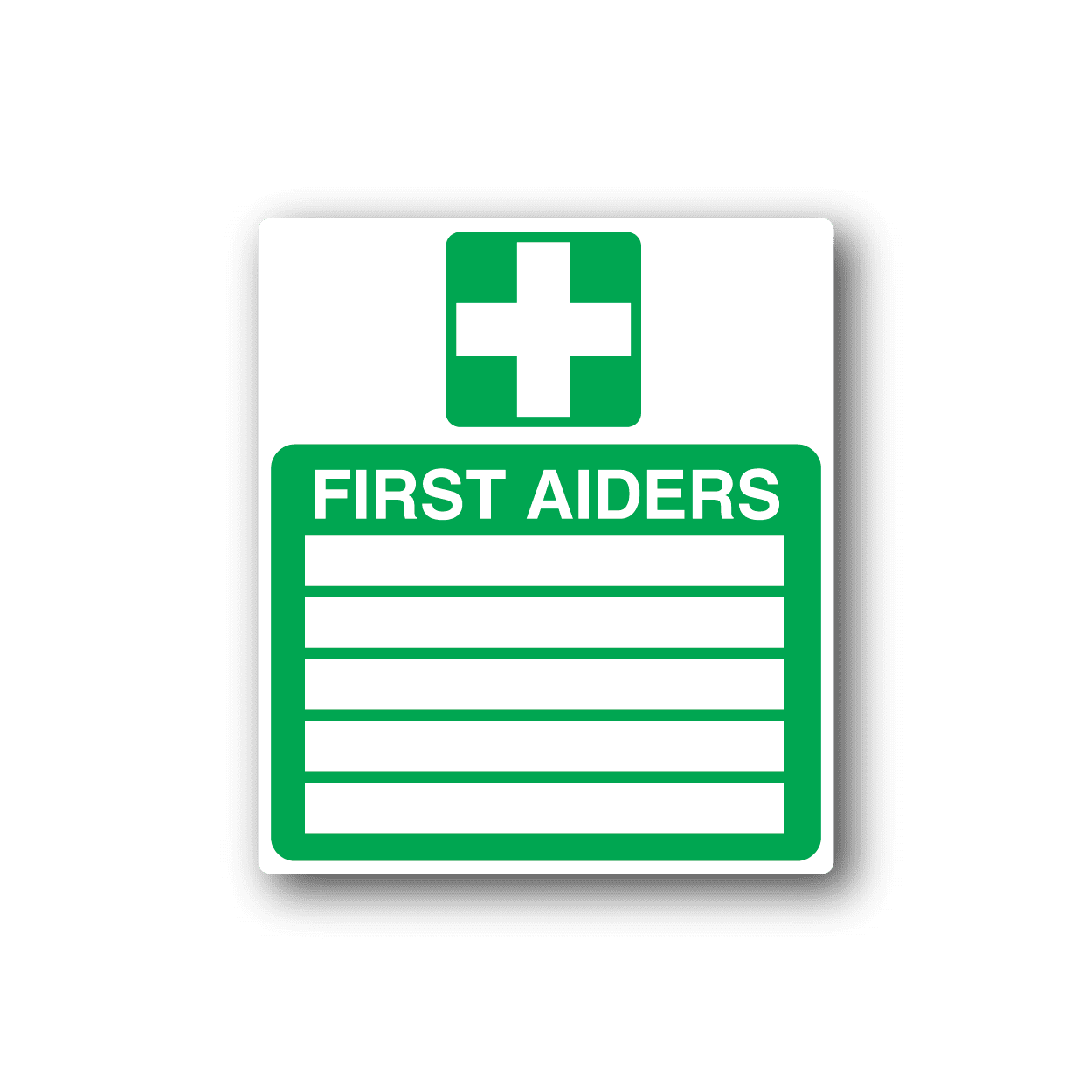 Image of Emergency First Aiders Sticker