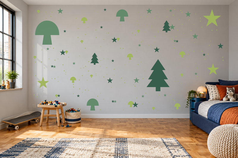 Enchanted Forest Wall Decal Kit