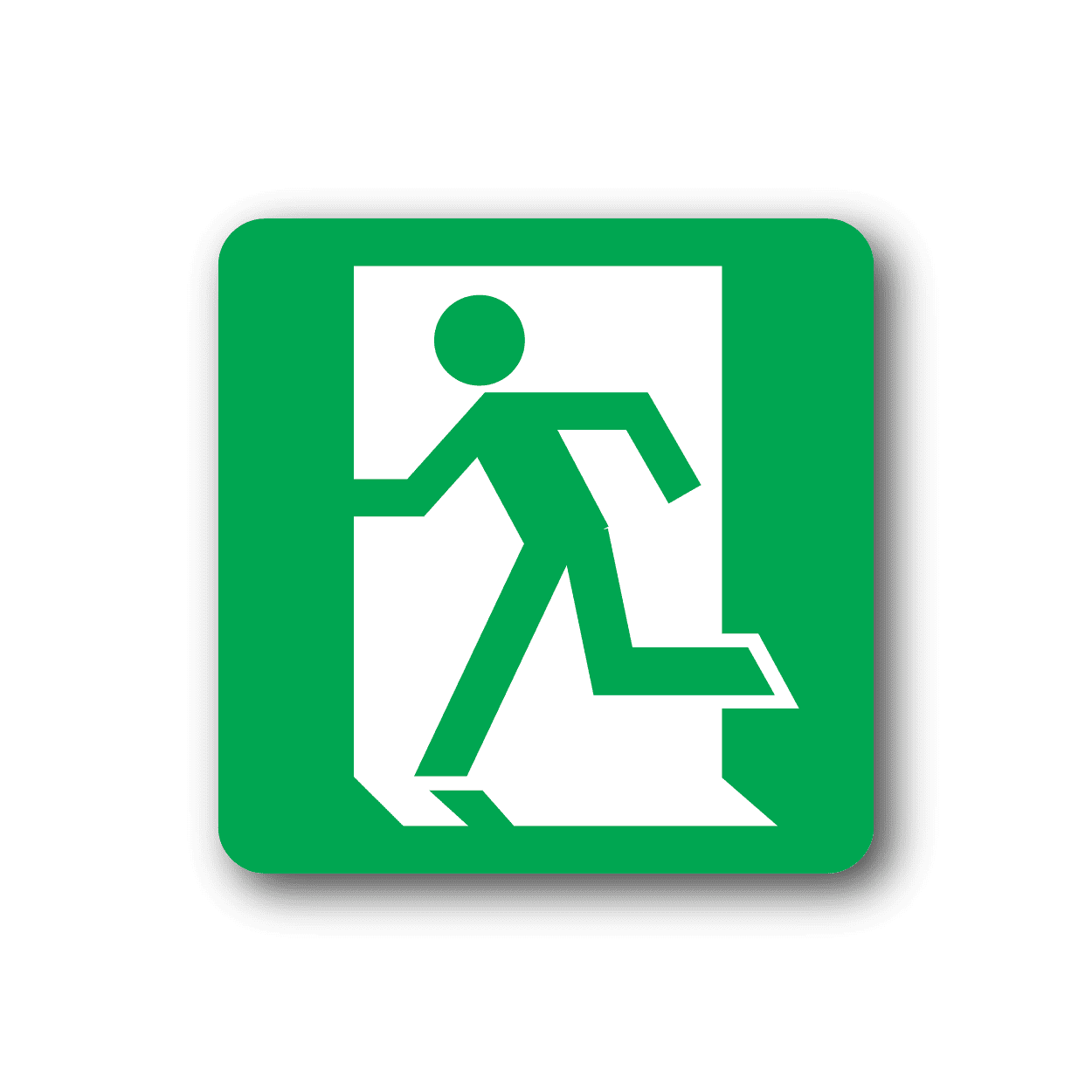 Image of Exit Door Sticker