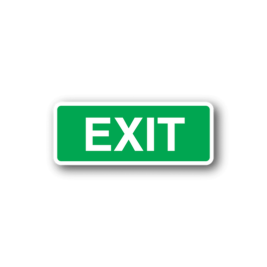 Image of Exit Sticker