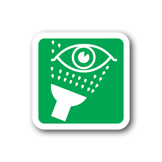 Image of Eye Rinse Station Sticker