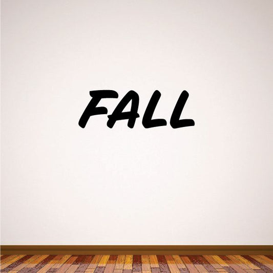 Image of Fall Wall Decal - Vinyl Decal - Car Decal - Business Sign - MC663