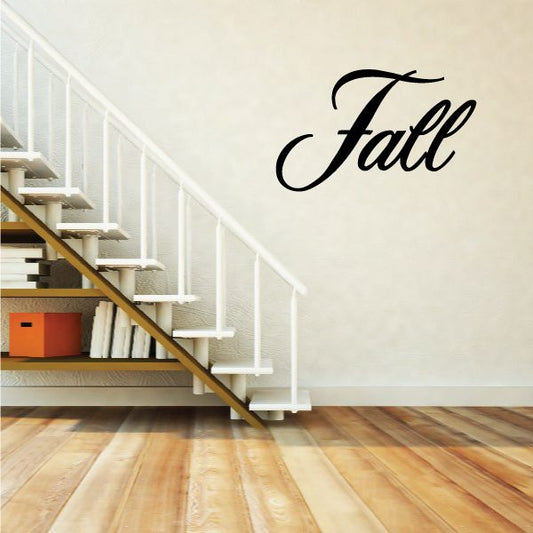 Image of Fall Wall Decal - Vinyl Decal - Car Decal - Business Sign - MC720