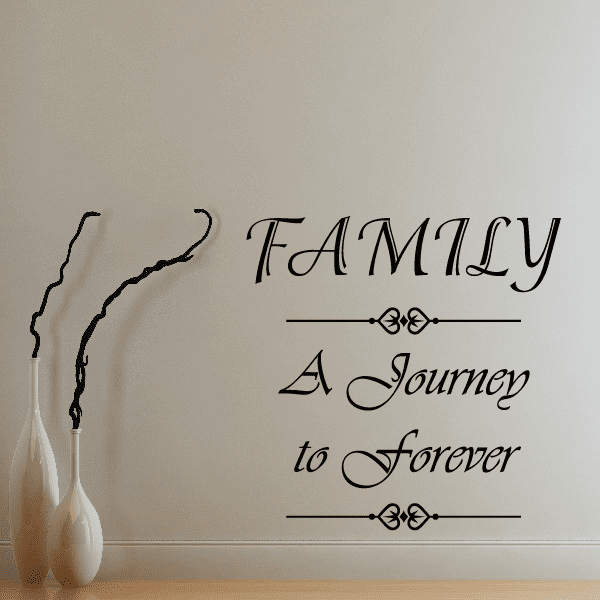 Image of Family A journey to forever Decal