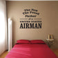 Airman father wall decal: The Few, The Proud, Father of a United States Airman
