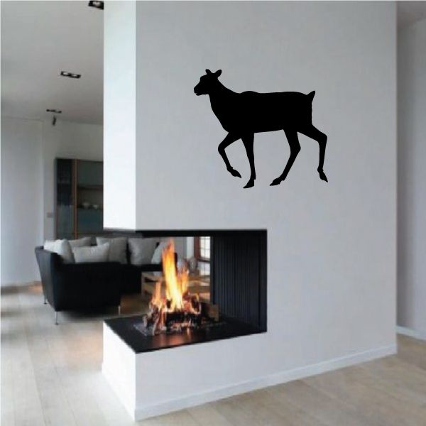 Image of Female Reindeer Decal