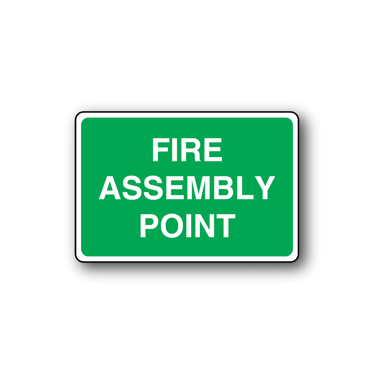 Image of Fire Assembly Point Sticker