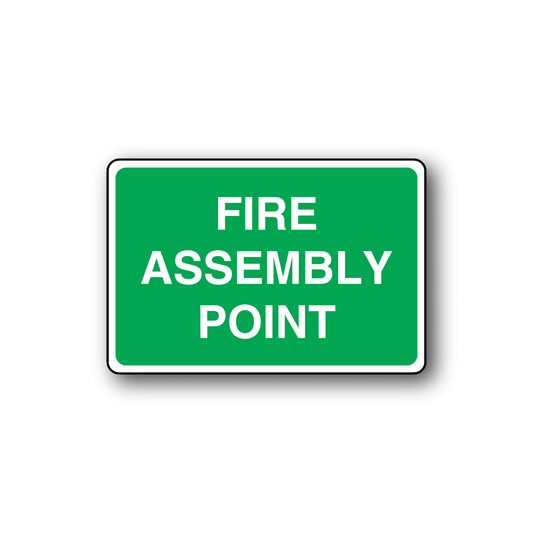 Image of Fire Assembly Point Sticker