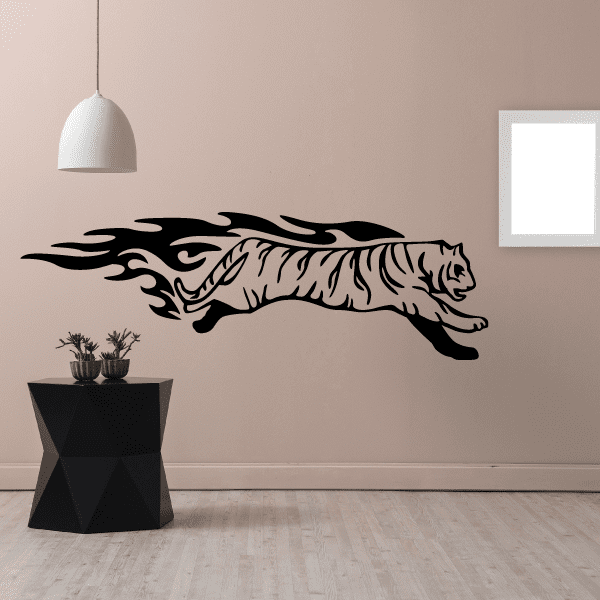 Image of Fire Dash Tiger Decal