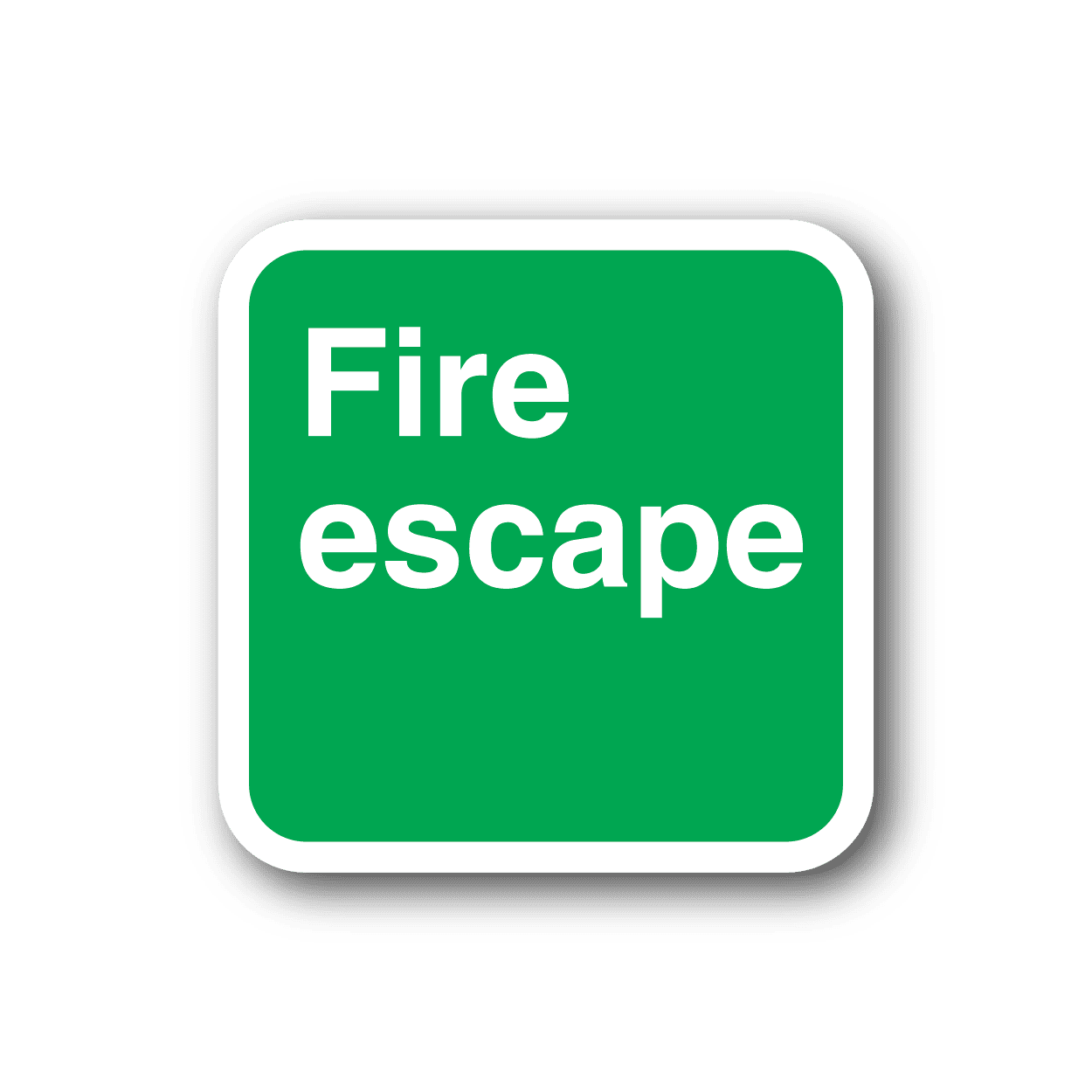 Image of Fire Escape Sticker