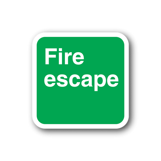 Image of Fire Escape Sticker