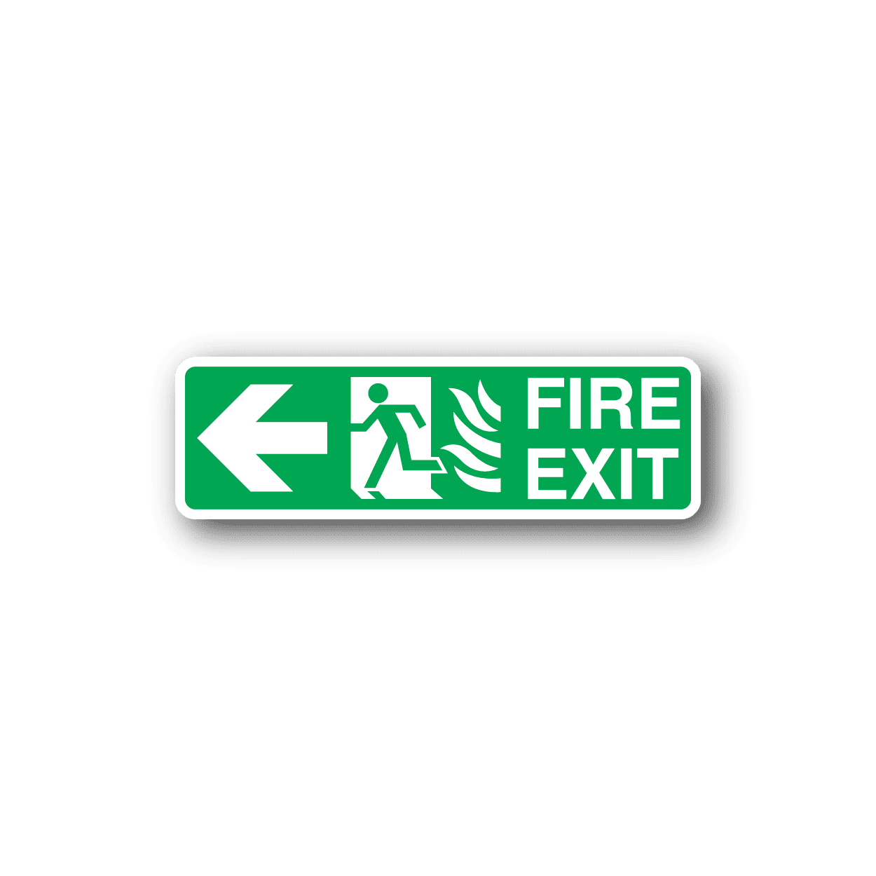 Image of Fire Exit Sticker