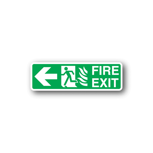 Image of Fire Exit Sticker