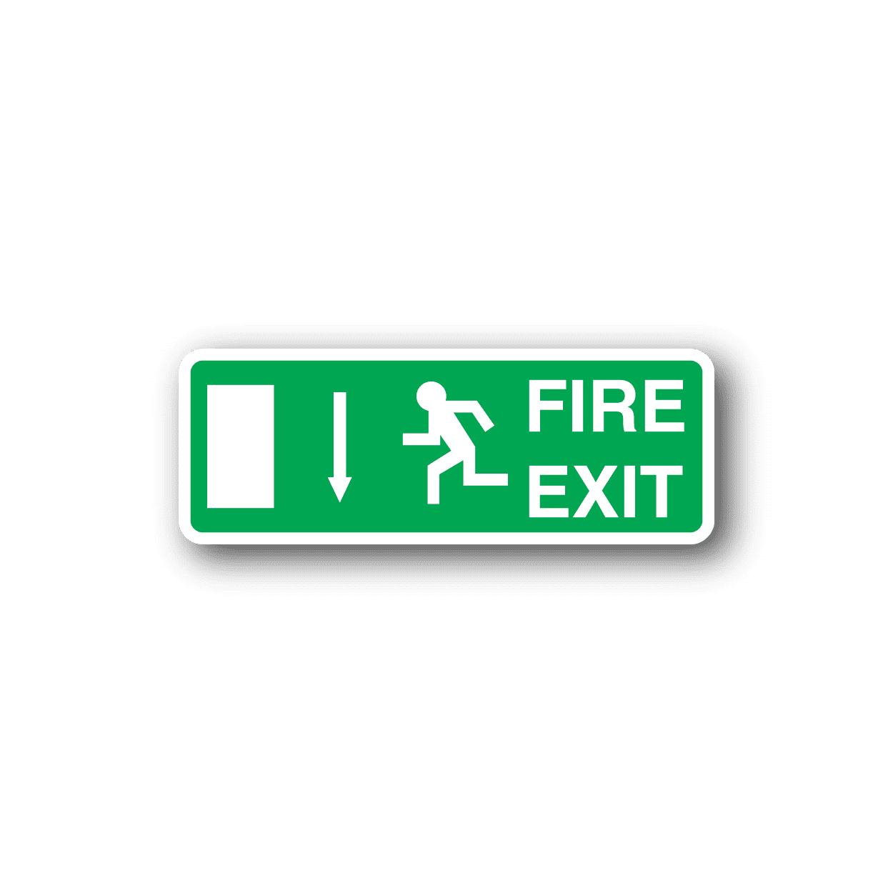 Image of Fire Exit Sticker