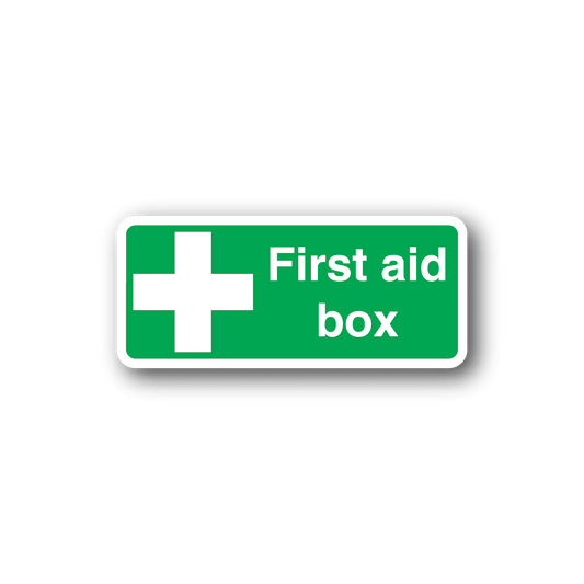 Image of First Aid Box Sticker