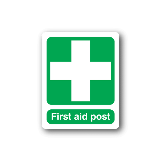 Image of First Aid Posts Sticker