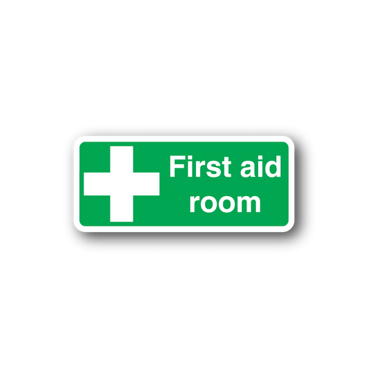 Image of First Aid Room Sticker