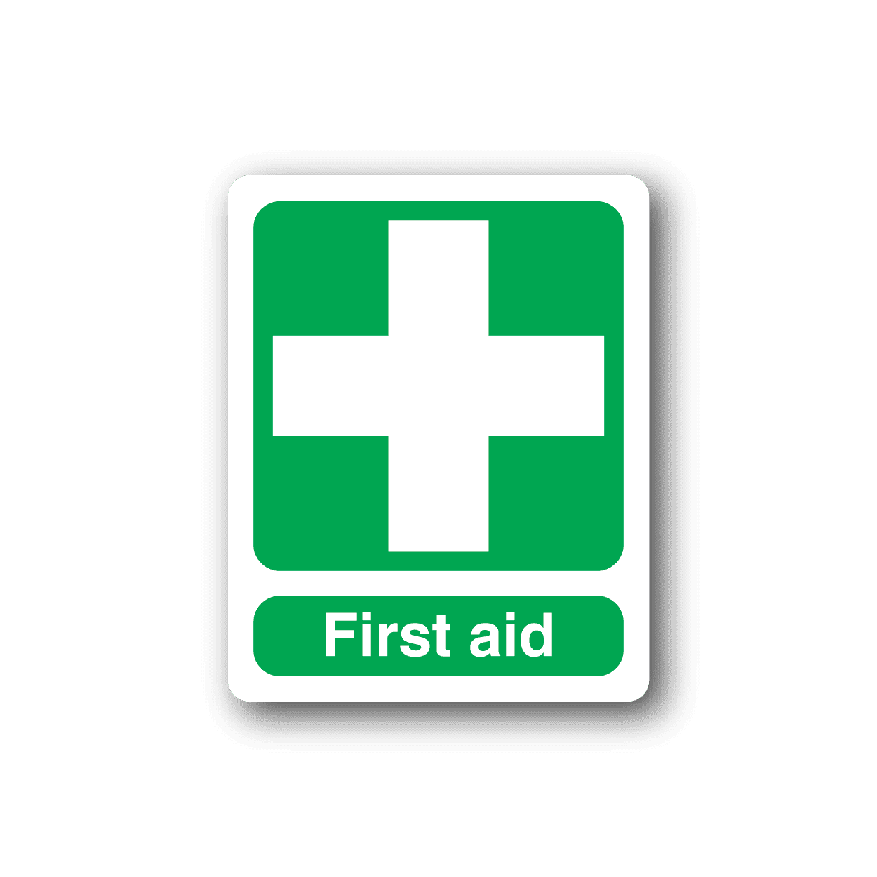 Image of First Aid Sticker