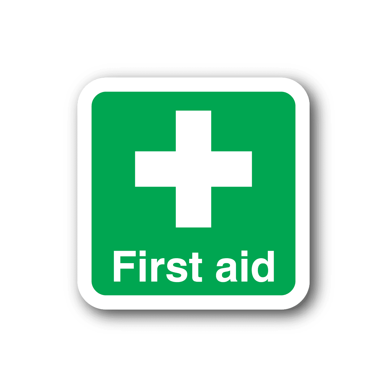 Image of First Aid Sticker