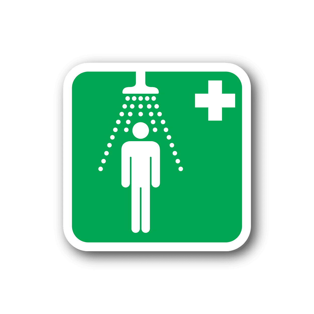 Image of First Aid This Way Sticker