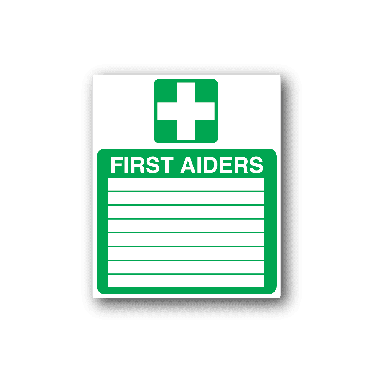 Image of First Aiders Sticker