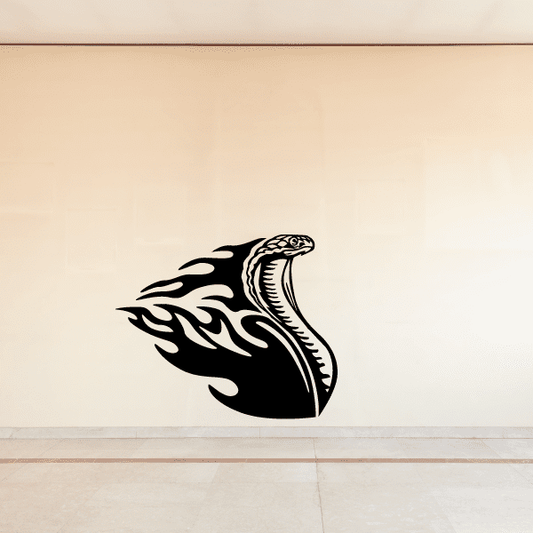 Image of Flame Trail Cobra Decal