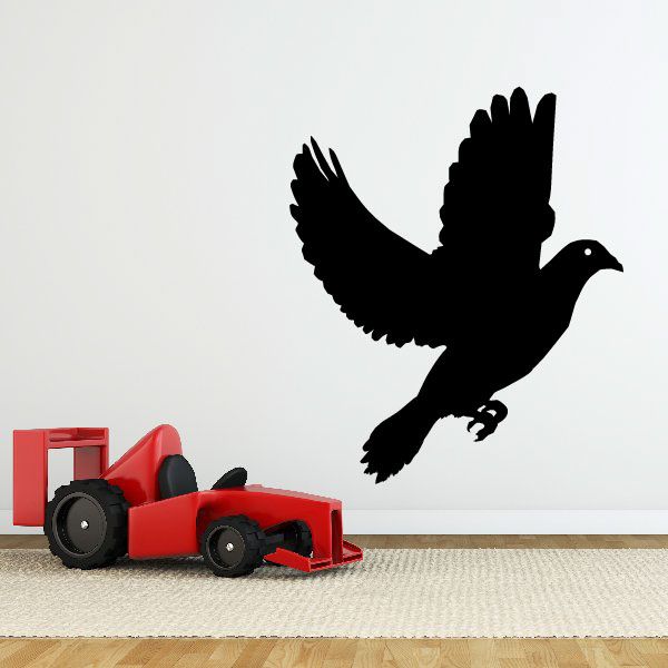 Image of Flapping Pigeon Decal