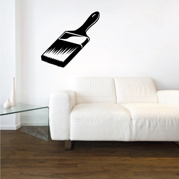 Image of Flat Paint Brush Decal 