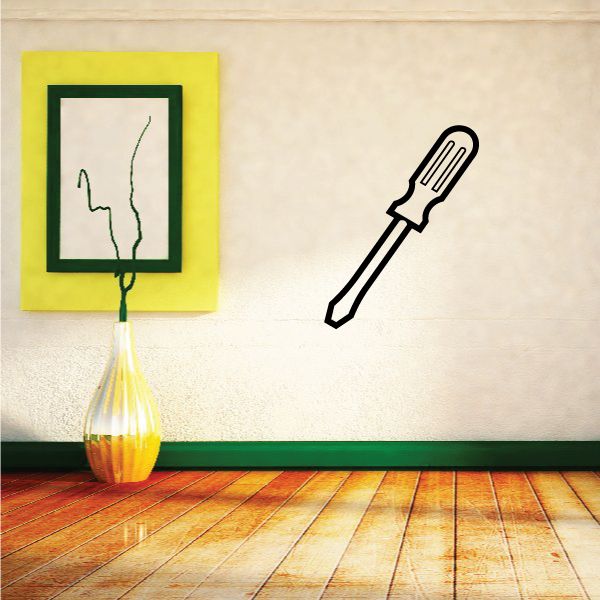 Flathead Screwdriver Decal – Vinyl Disorder