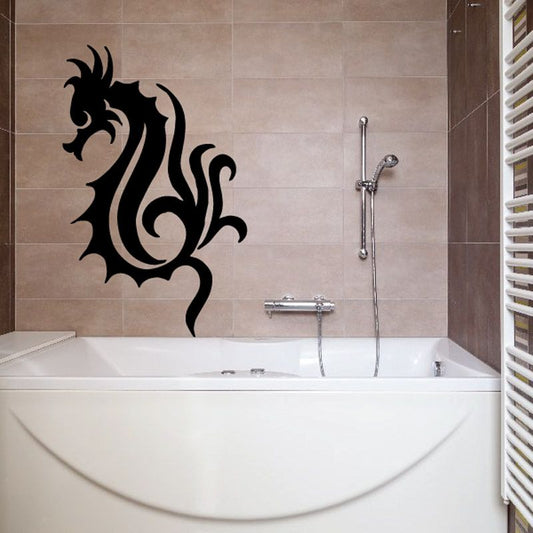 Image of Flowing Tail Seahorse Decal