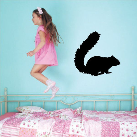 Image of Fluffy Tail Squirrel Decal