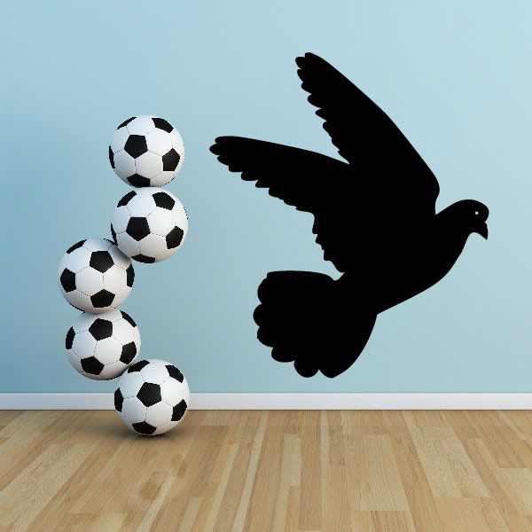 Image of Flying Pigeon Decal