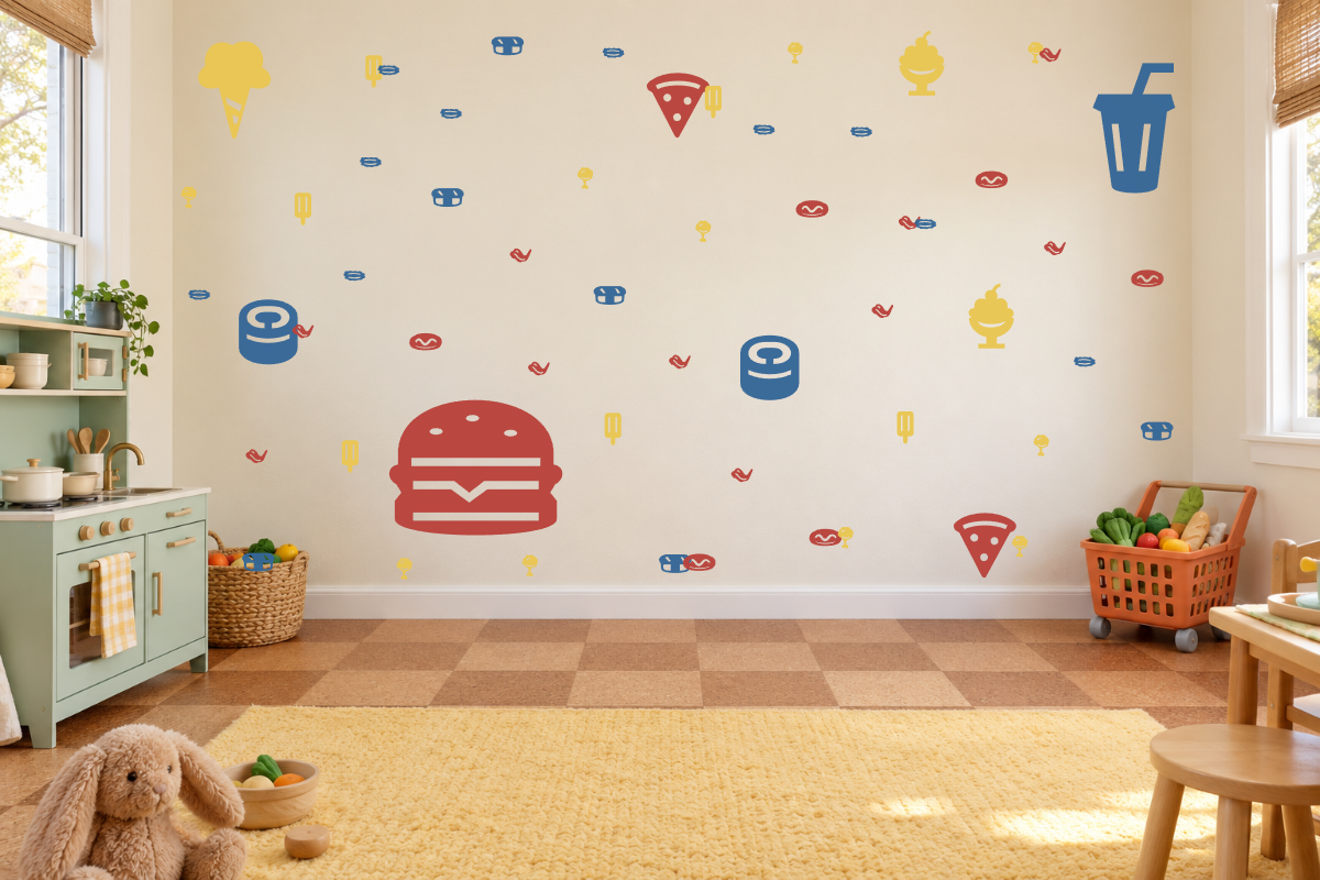 Foodie Feast Wall Decal Kit