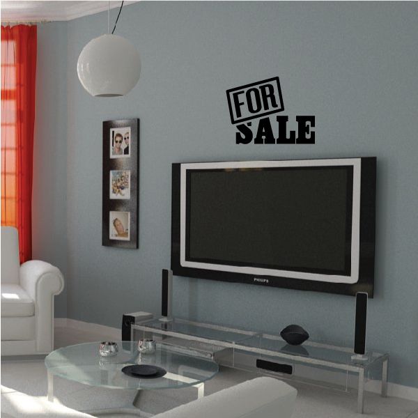 Image of For Sale Sign Decal - Vinyl Decal - Car Decal - 001