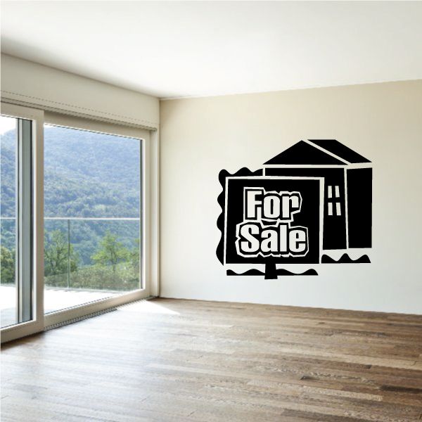 Image of For Sale Wall Decal - Vinyl Decal - Car Decal - Business Sign - MC200