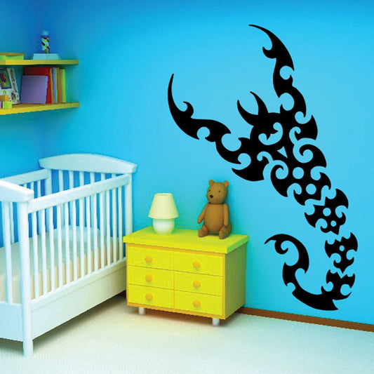 Image of Fractal Style Scorpion Decal