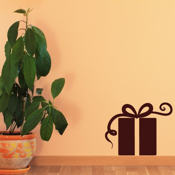 Image of Gift with Bow Decal