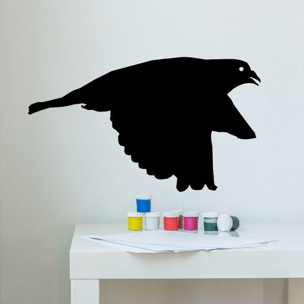 Image of Gliding Pigeon Decal