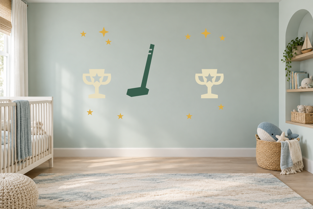 Golf Little Champion Wall Decal Kit