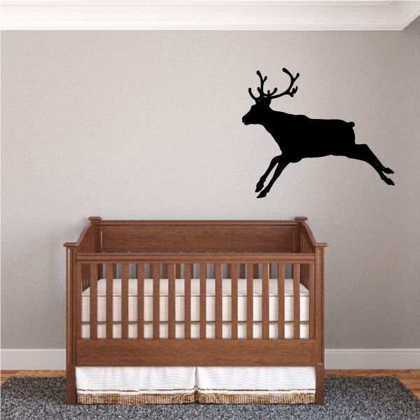 Image of Graceful Hovering Reindeer Decal